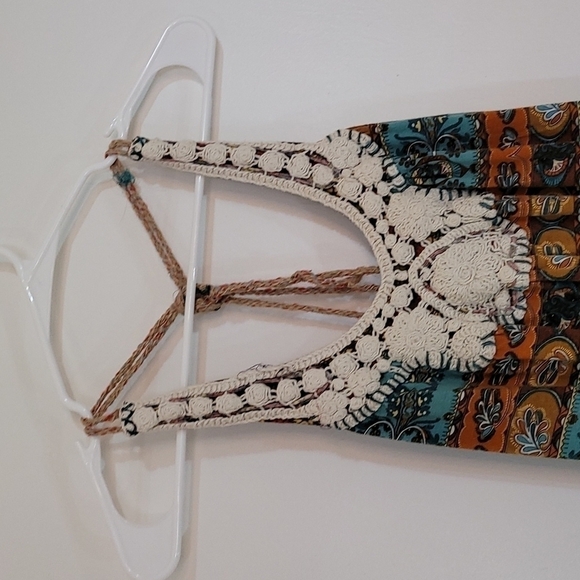 XXI Boho Racerback Top Size  L - Picture 2 of 8